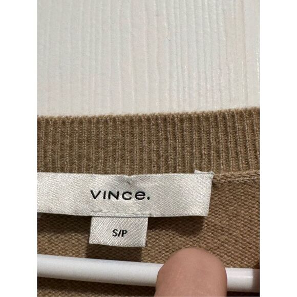Vince 100% Cashmere Weekend V-Neck Sweater Women’s Small - Picture 3 of 12